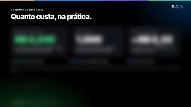 Página com os valores da nova cobrança